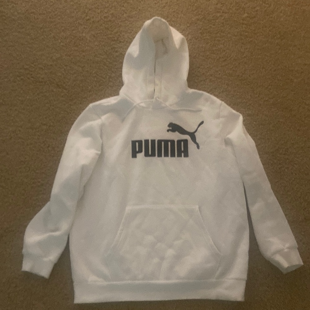 Puma Hoodie pullover Large White
